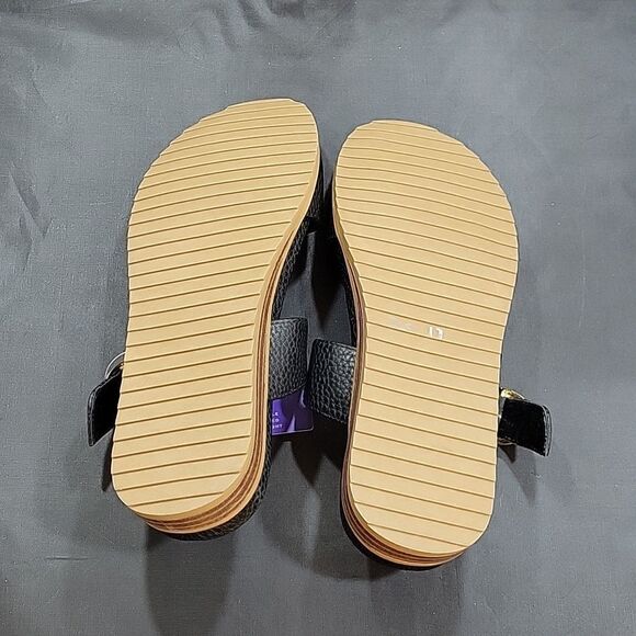 BRAND NEW FLEXSTEP  DOUBLE STRAP ADJUSTABLE BUCKLE FLAT SANDAL - Picture 12 of 14